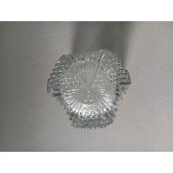 2 Italian Rocks Glass UNMATCHED Cut Glass Art Deco Regency Luxury Barware Retro - Picture 4 of 10